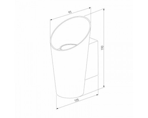 Накладной светильник Elektrostandard Tronc a053447