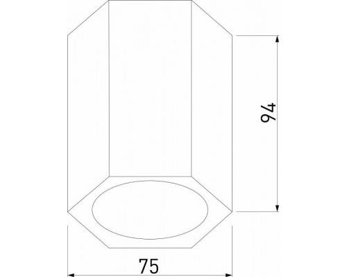 Накладной светильник Elektrostandard 25036/LED a055856