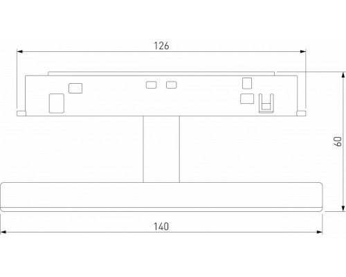 Накладной светильник Elektrostandard Slim Magnetic a065984