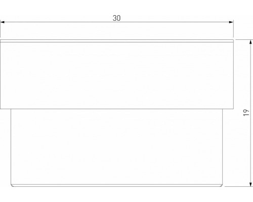 Заглушка для модуля Elektrostandard Module System a066191