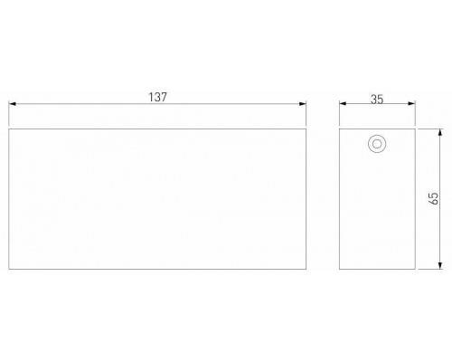 Накладной светильник Elektrostandard Block a066994