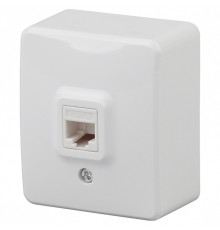 Розетка телефонная RJ-11 Эра Эра Эксперт 11-3202-01