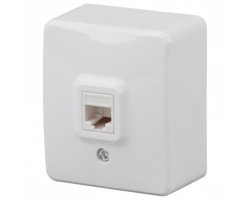 Розетка телефонная RJ-11 Эра Эра Эксперт 11-3202-01