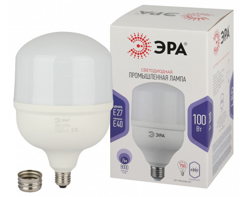 Лампа светодиодная Эра Стандарт LED POWER T160-100W-6500-E27/E40