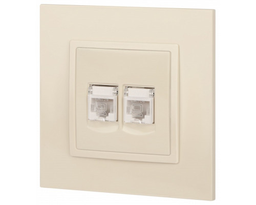 Розетка Ethernet RJ-45 без рамки Эра Эра Elegance 14-3108-02