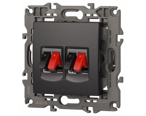 Розетка акустическая без рамки Эра Эра Elegance 14-3112-05