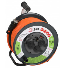 Удлинитель с выключателем Эра  RMx-4es-3x2.5-40m-IP44