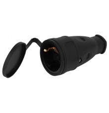 Розетка с заземлением Эра  RX10-B-IP44