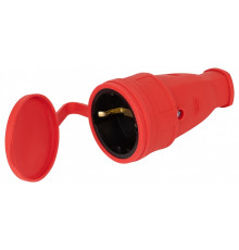 Розетка с заземлением Эра  RX10-R-IP44