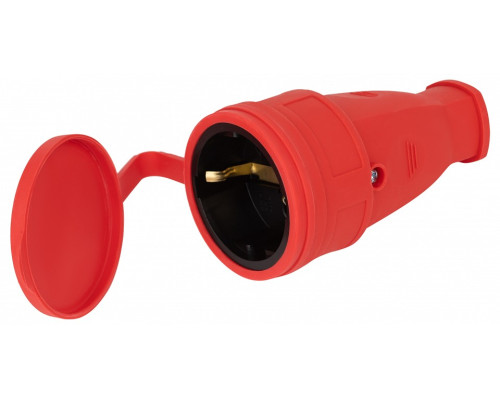 Розетка с заземлением Эра  RX10-R-IP44