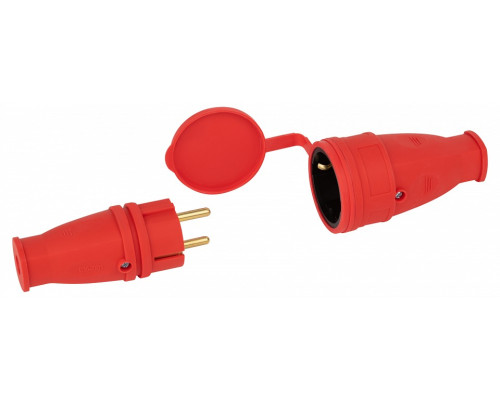 Розетка с заземлением Эра  RX10-R-IP44