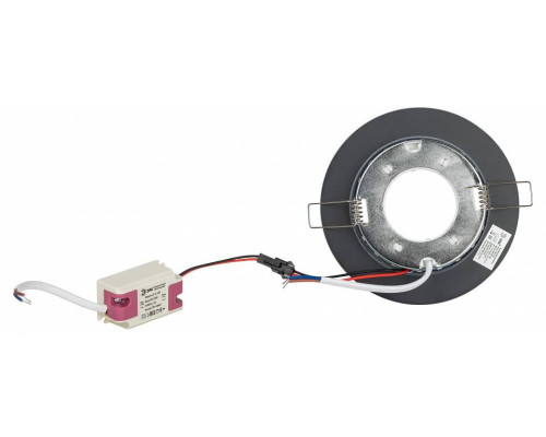 Встраиваемый светильник Эра  DK LD51 BK