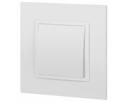 Выключатель одноклавишный без рамки Эра Эра Elegance 14-1101-01М