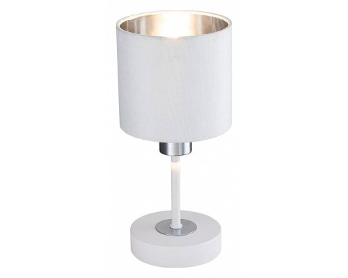 Настольная лампа декоративная Escada Denver 1109/1 White/Silver