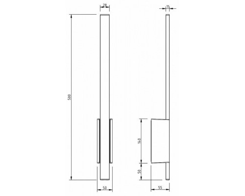 Светильник на штанге Escada 30009 30009W/01LED