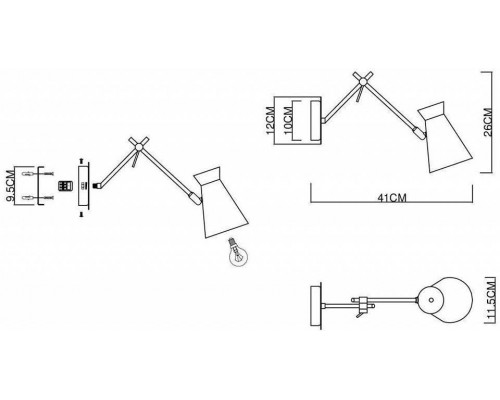 Бра EVOLUCE Alfeo SLE1252-501-01