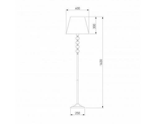 Торшер Eurosvet Rigel 01058/1 белый