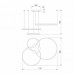 Подвесной светильник Eurosvet Gap 90180/3 золото 160W