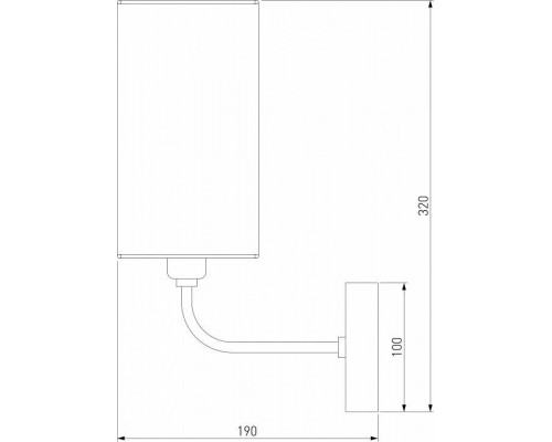 Бра Eurosvet Purezza 60128/1 хром