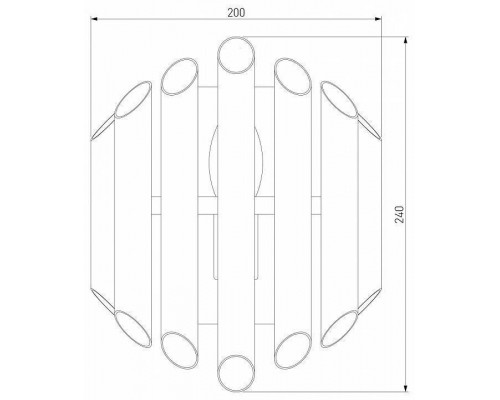 Накладной светильник Bogate's Castellie 362/1