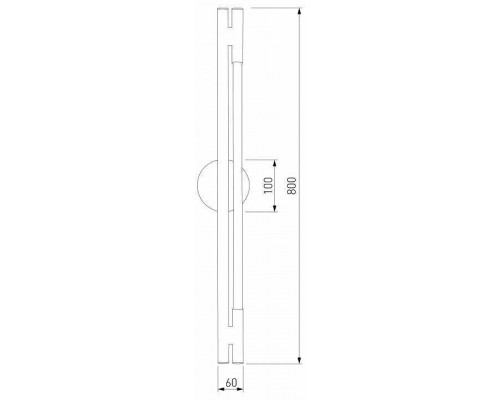 Накладной светильник Eurosvet Talus 50265 LED титан