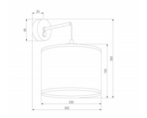 Бра TK Lighting Juta 6858 Juta