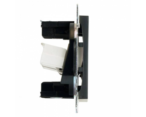 Розетка двойная Ethernet RJ-45 без рамки Stekker Катрин 50007