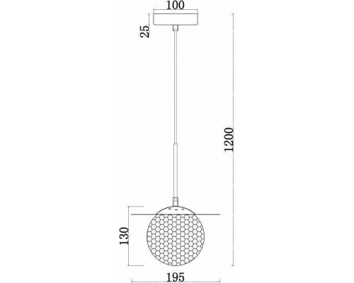 Подвесной светильник F-promo Roshni 3050-1P