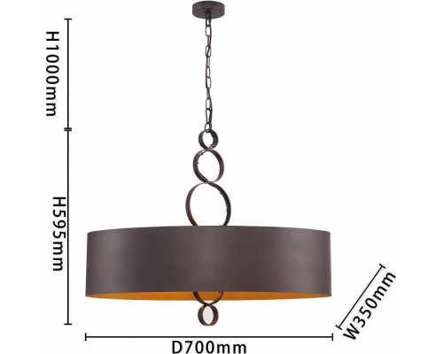Подвесной светильник Favourite Ferrous 4007-6P