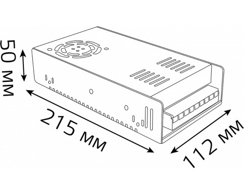 Блок питания Gauss  202002400
