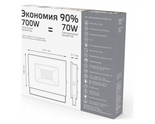 Светильник настенно-потолочный Gauss BASIC 688100370