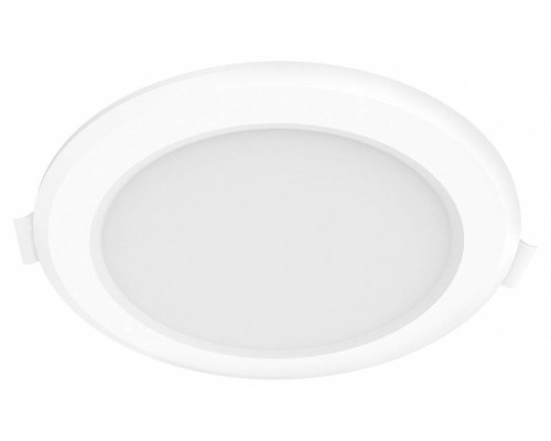 Светильник светодиодный встраиваемый Gauss Elementary круг 9 Вт 4000 К 997420209