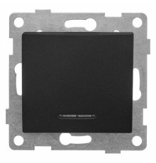Выключатель сенсорый одноклавишный с подсветкой, без рамки Gusi Electric BRAVO С10В18-010