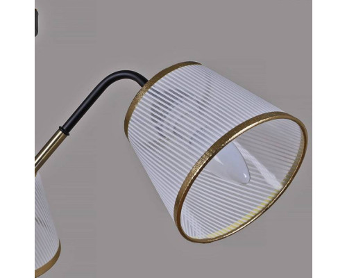 Люстра на штанге ILLUMICO  IL0344-3CSQ-79 BK AB