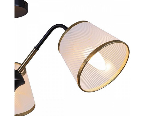 Люстра на штанге ILLUMICO  IL0344-3CSQ-79 BK AB