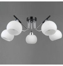 Потолочная люстра ILLUMICO LIBRA IL0713-5CSQ-24 BK CR LIBRA