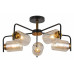 Люстра на штанге ILLUMICO  IL8248-5COU-79 BK GD