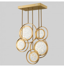 Люстра на штанге Imperiumloft Мун lighting collection L60 CAMEO01