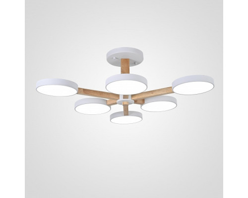 Люстра на штанге Imperiumloft TURNA White TURNA-B01