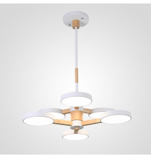 Люстра на штанге Imperiumloft TURNA White TURNA-DBL01