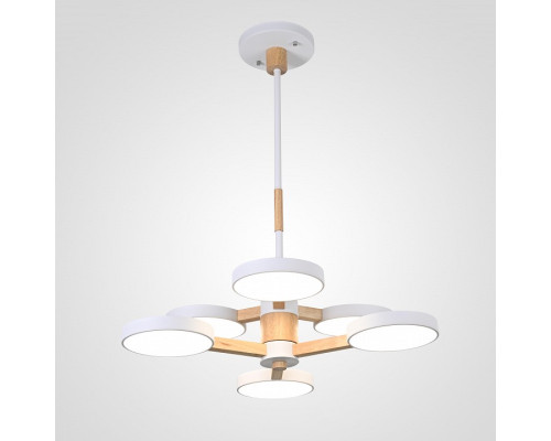 Люстра на штанге Imperiumloft TURNA White TURNA-DBL01