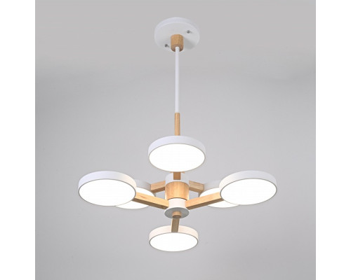 Люстра на штанге Imperiumloft TURNA White TURNA-DBL01