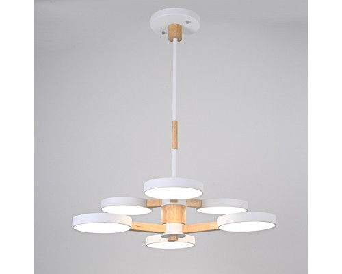 Люстра на штанге Imperiumloft TURNA White TURNA-DBL01