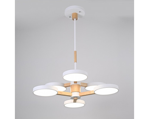 Люстра на штанге Imperiumloft TURNA White TURNA-DBL01