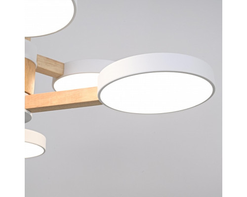 Люстра на штанге Imperiumloft TURNA White TURNA-DBL01