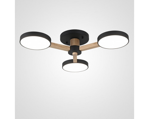 Люстра на штанге Imperiumloft TURNA Black TURNA01