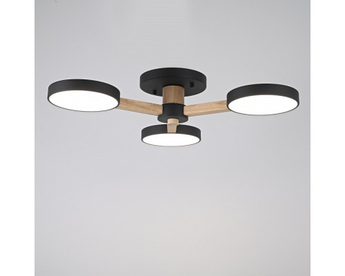 Люстра на штанге Imperiumloft TURNA Black TURNA01