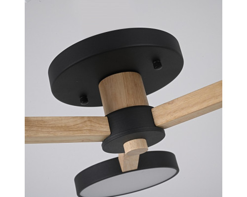 Люстра на штанге Imperiumloft TURNA Black TURNA01