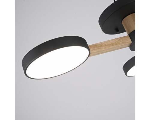 Люстра на штанге Imperiumloft TURNA Black TURNA01