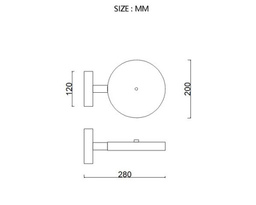 Бра Imperiumloft TURNA Gray TURNA-W01